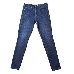 Gap Jeans Womens 29 Dark Indigo True Skinny Super High Rise Denim 908392-00